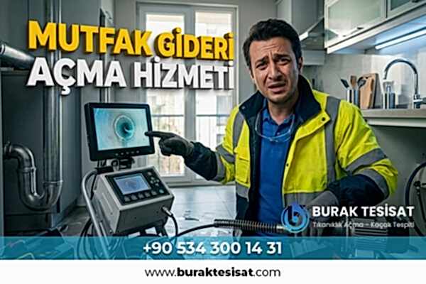 Avcılar Mutfak Gideri Tıkanıklığı Açma Hizmeti