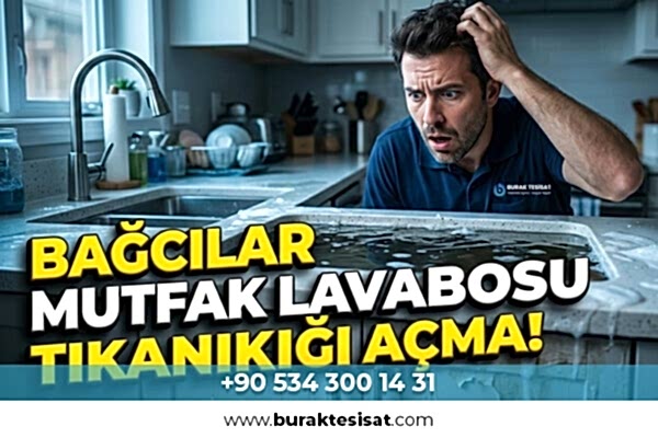 Bağcılar Mutfak Lavabosu Tıkanıklığı Açma