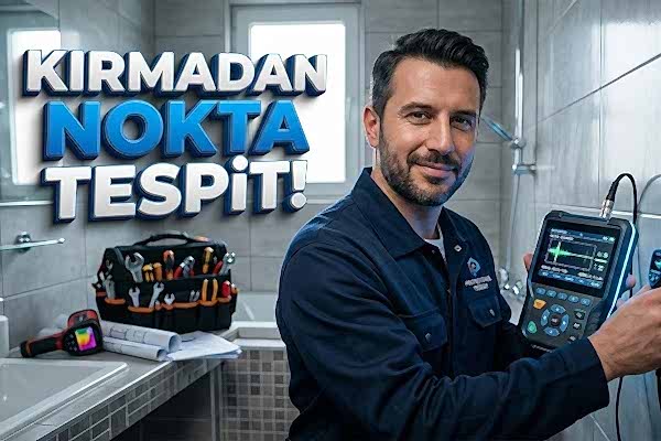 Bağcılar Su Kaçağı Tespiti Kırmadan Profesyonel ve Garantili Çözüm