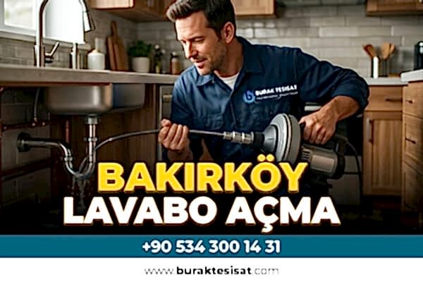 Bakırköy Mutfak Lavabosu Tıkanıklığı Açma Hizmeti