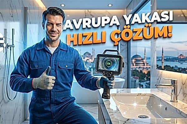 İstanbul Avrupa yakası tıkalı gider açma