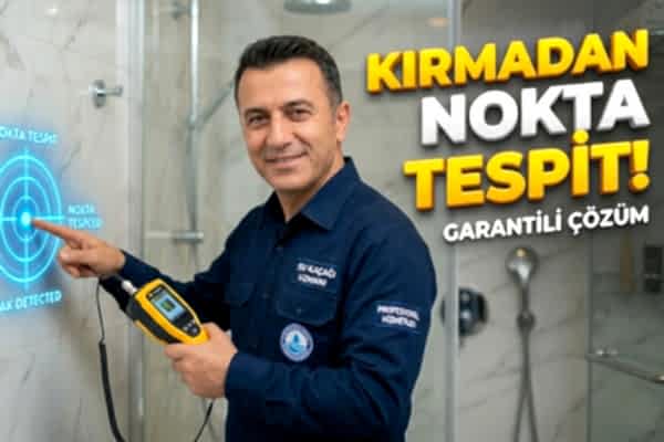 Su Kaçağı Tespiti Kırmadan Garantili Çözüm